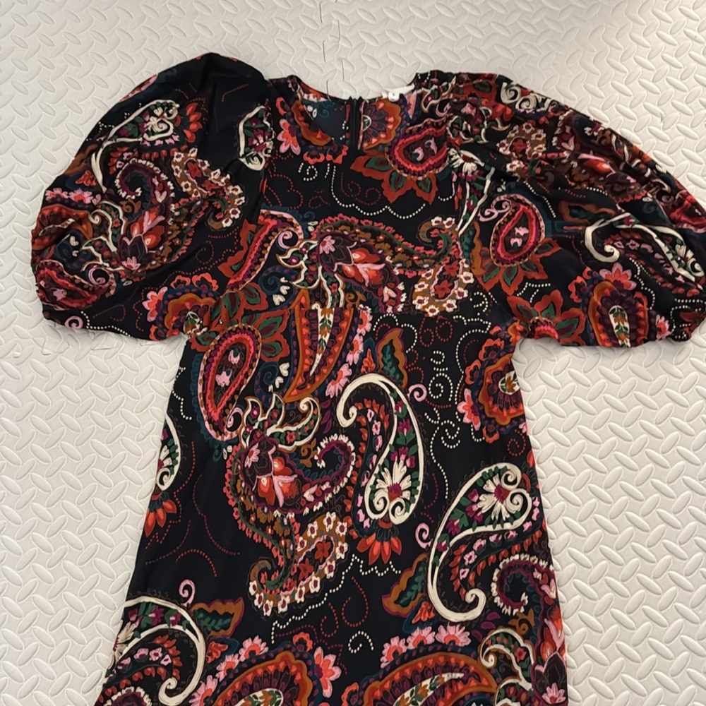 Anthropologie Kachel Puff Sleeve Dress - Picture 4 of 7